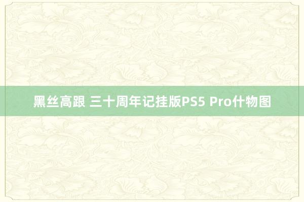 黑丝高跟 三十周年记挂版PS5 Pro什物图